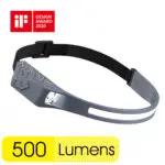 U PRO-C4 RAIN CLOUD GREY 500LM SILICONE HEADBAND LIGHT