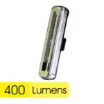 NEBULA-W 400LM FRONT LIGHT BLACK CNC CASING