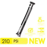 AIOLOS GAUGE MFP-HP 160PSI HP MINI FLOOR PUMP W/GAUGE