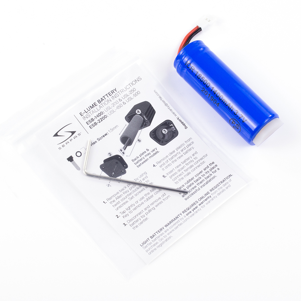 E-Lume Series Headlight Replacement Batteries