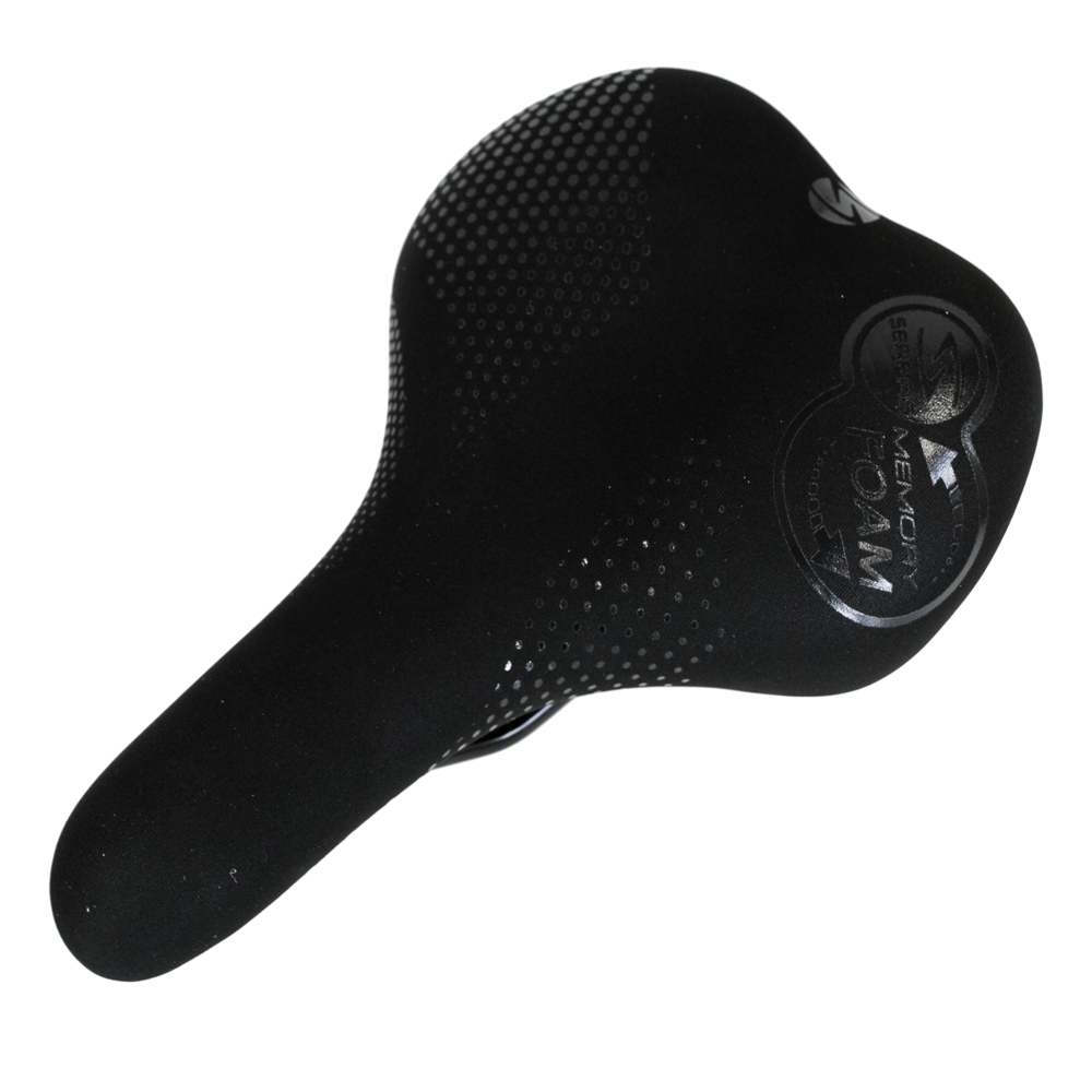 (TBM-10L) Tailbones® Memory Foam Lycra Waterproof Saddle