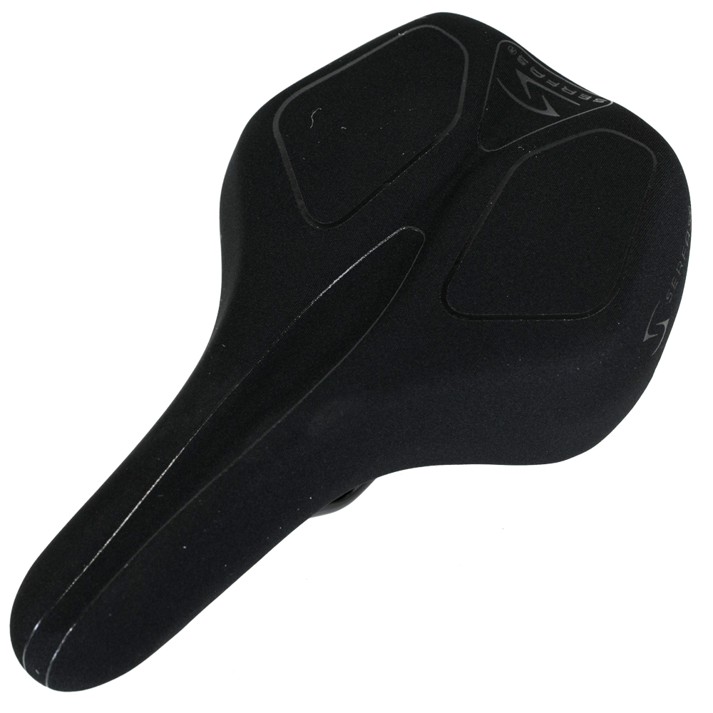(TBM-40L) Tailbones® Memory Foam Lycra Dual Density Saddle