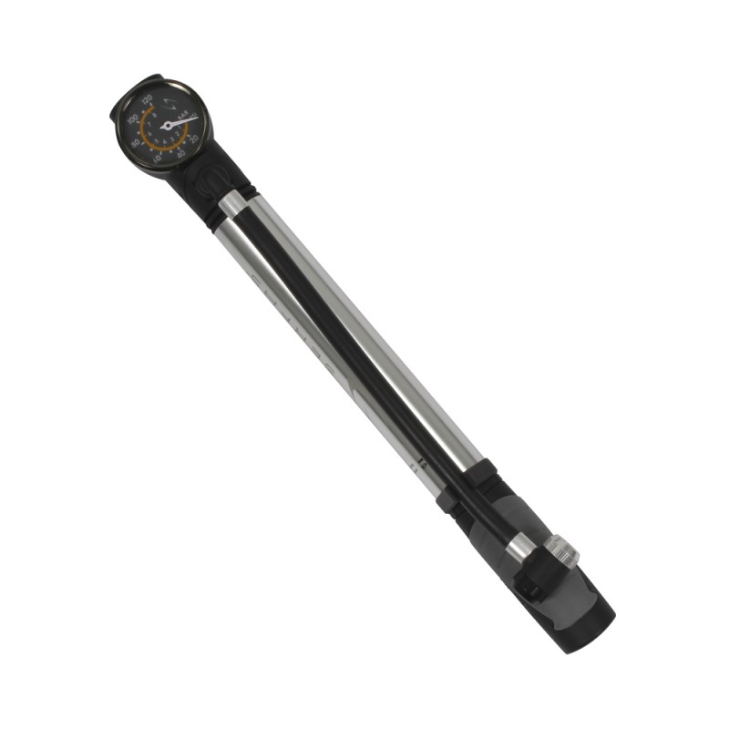 (MP-04G) Mini Floor Pump w/ Gauge