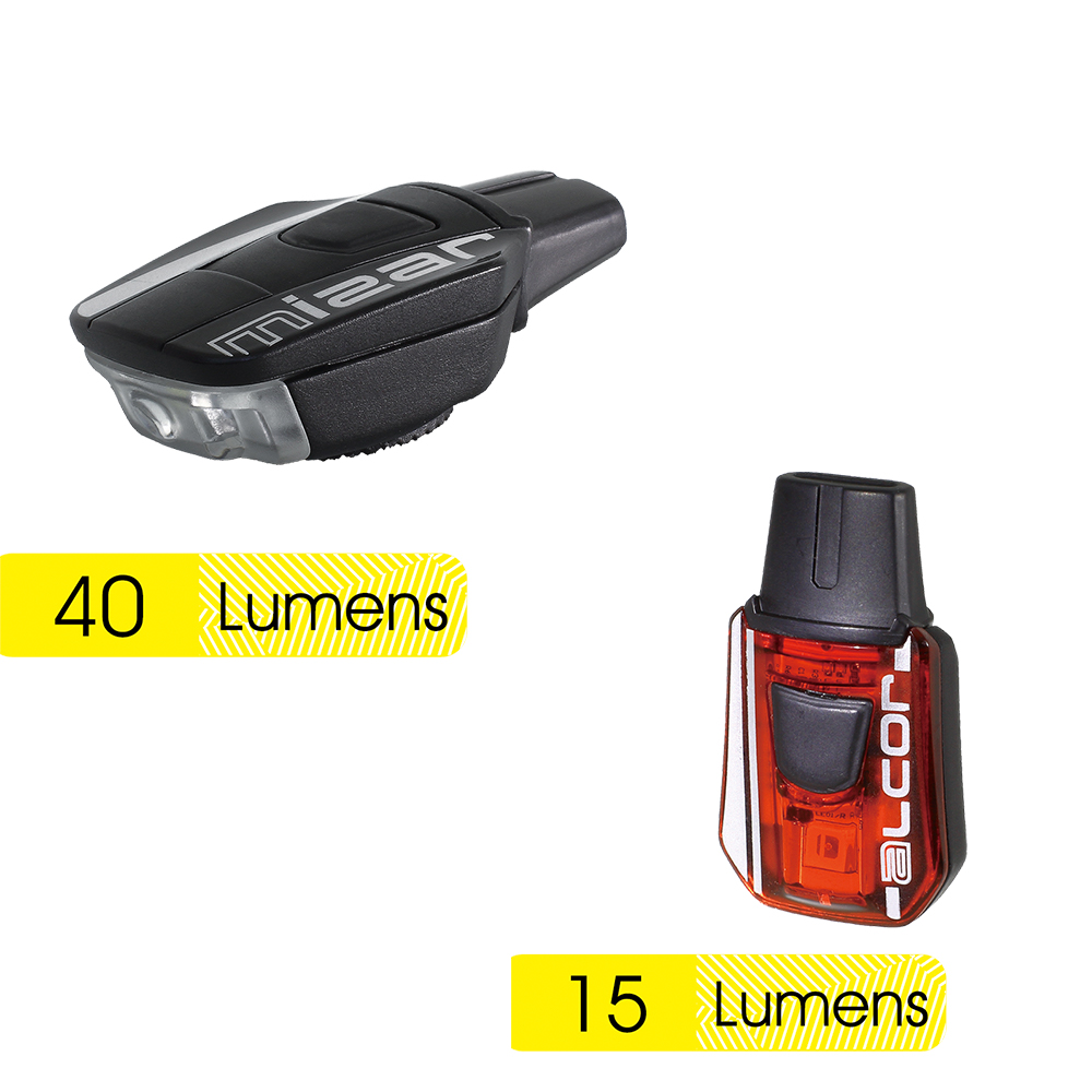 MIZAR & ALCOR SET RECHARGEABLE SAFETY LIGHT COMBO SET